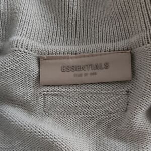 Essentials Fear of God Gray Knit Sweater